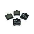 Jeu de 4 plaquettes de frein arrière HELLA 8DB 355 008-961 - Visuel 1