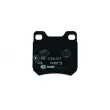 Jeu de 4 plaquettes de frein arrière HELLA 8DB 355 009-041 - Visuel 3