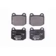 Jeu de 4 plaquettes de frein avant HELLA 8DB 355 009-061 - Visuel 1