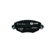 Jeu de 4 plaquettes de frein avant HELLA 8DB 355 009-071 - Visuel 3