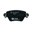 Jeu de 4 plaquettes de frein arrière HELLA 8DB 355 009-081 - Visuel 3