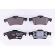 Jeu de 4 plaquettes de frein arrière HELLA 8DB 355 009-121 - Visuel 1