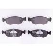 Jeu de 4 plaquettes de frein avant HELLA 8DB 355 009-131 - Visuel 1