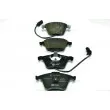 Jeu de 4 plaquettes de frein avant HELLA 8DB 355 009-141 - Visuel 1