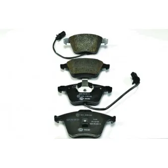 Jeu de 4 plaquettes de frein avant HELLA 8DB 355 009-141