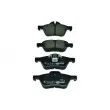 Jeu de 4 plaquettes de frein avant HELLA 8DB 355 009-171 - Visuel 1