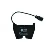 Jeu de 4 plaquettes de frein avant HELLA 8DB 355 009-191 - Visuel 3