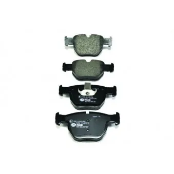 Jeu de 4 plaquettes de frein avant HELLA 8DB 355 009-301