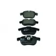 Jeu de 4 plaquettes de frein avant HELLA 8DB 355 009-311 - Visuel 1