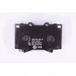Jeu de 4 plaquettes de frein avant HELLA 8DB 355 009-371 - Visuel 3