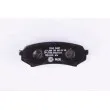 Jeu de 4 plaquettes de frein arrière HELLA 8DB 355 009-391 - Visuel 3