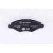 Jeu de 4 plaquettes de frein avant HELLA 8DB 355 009-411 - Visuel 3