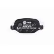 Jeu de 4 plaquettes de frein arrière HELLA 8DB 355 009-551 - Visuel 3