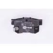 Jeu de 4 plaquettes de frein arrière HELLA 8DB 355 009-581 - Visuel 3