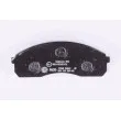 Jeu de 4 plaquettes de frein avant HELLA 8DB 355 009-601 - Visuel 3