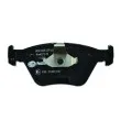 Jeu de 4 plaquettes de frein avant HELLA 8DB 355 009-651 - Visuel 3