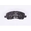 Jeu de 4 plaquettes de frein avant HELLA 8DB 355 009-671 - Visuel 3