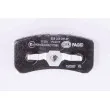 Jeu de 4 plaquettes de frein arrière HELLA 8DB 355 009-691 - Visuel 3