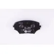 Jeu de 4 plaquettes de frein avant HELLA 8DB 355 009-741 - Visuel 3