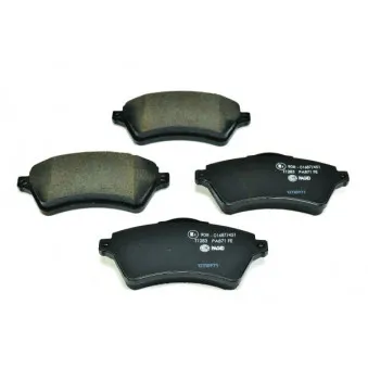 Jeu de 4 plaquettes de frein avant HELLA 8DB 355 009-761