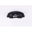 Jeu de 4 plaquettes de frein avant HELLA 8DB 355 009-781 - Visuel 3