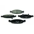 Jeu de 4 plaquettes de frein avant HELLA 8DB 355 009-881 - Visuel 1