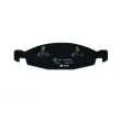 Jeu de 4 plaquettes de frein avant HELLA 8DB 355 009-881 - Visuel 3