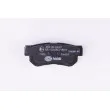 Jeu de 4 plaquettes de frein arrière HELLA 8DB 355 009-971 - Visuel 3