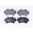 Jeu de 4 plaquettes de frein avant HELLA 8DB 355 010-021 - Visuel 1