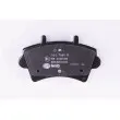 Jeu de 4 plaquettes de frein avant HELLA 8DB 355 010-021 - Visuel 3