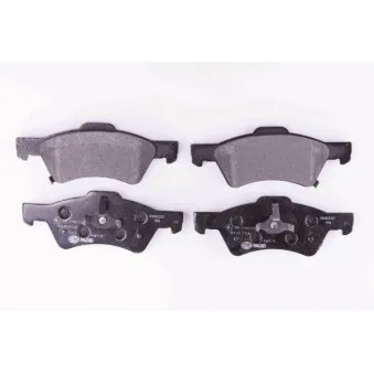 Jeu de 4 plaquettes de frein avant HELLA 8DB 355 010-061