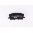 Jeu de 4 plaquettes de frein avant HELLA 8DB 355 010-071 - Visuel 3