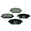 Jeu de 4 plaquettes de frein avant HELLA 8DB 355 010-151 - Visuel 1