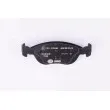 Jeu de 4 plaquettes de frein avant HELLA 8DB 355 010-181 - Visuel 3