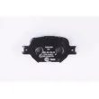 Jeu de 4 plaquettes de frein avant HELLA 8DB 355 010-201 - Visuel 3