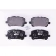 Jeu de 4 plaquettes de frein avant HELLA 8DB 355 010-221 - Visuel 1