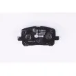 Jeu de 4 plaquettes de frein avant HELLA 8DB 355 010-221 - Visuel 3