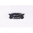 Jeu de 4 plaquettes de frein arrière HELLA 8DB 355 010-271 - Visuel 3