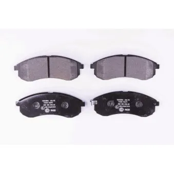 Jeu de 4 plaquettes de frein avant HELLA 8DB 355 010-281
