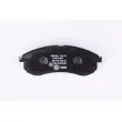 Jeu de 4 plaquettes de frein avant HELLA 8DB 355 010-281 - Visuel 3