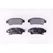 Jeu de 4 plaquettes de frein arrière HELLA 8DB 355 010-311 - Visuel 1