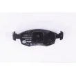 Jeu de 4 plaquettes de frein avant HELLA 8DB 355 010-321 - Visuel 3