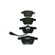 Jeu de 4 plaquettes de frein avant HELLA 8DB 355 010-351 - Visuel 1