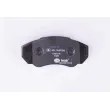 Jeu de 4 plaquettes de frein avant HELLA 8DB 355 010-391 - Visuel 3
