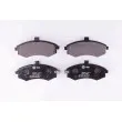 Jeu de 4 plaquettes de frein avant HELLA 8DB 355 010-481 - Visuel 1