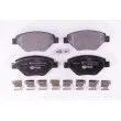 Jeu de 4 plaquettes de frein avant HELLA 8DB 355 010-551 - Visuel 1