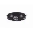 Jeu de 4 plaquettes de frein avant HELLA 8DB 355 010-611 - Visuel 3