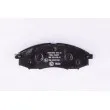 Jeu de 4 plaquettes de frein avant HELLA 8DB 355 010-671 - Visuel 3