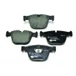 Jeu de 4 plaquettes de frein arrière HELLA 8DB 355 010-751 - Visuel 1