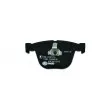 Jeu de 4 plaquettes de frein arrière HELLA 8DB 355 010-751 - Visuel 3